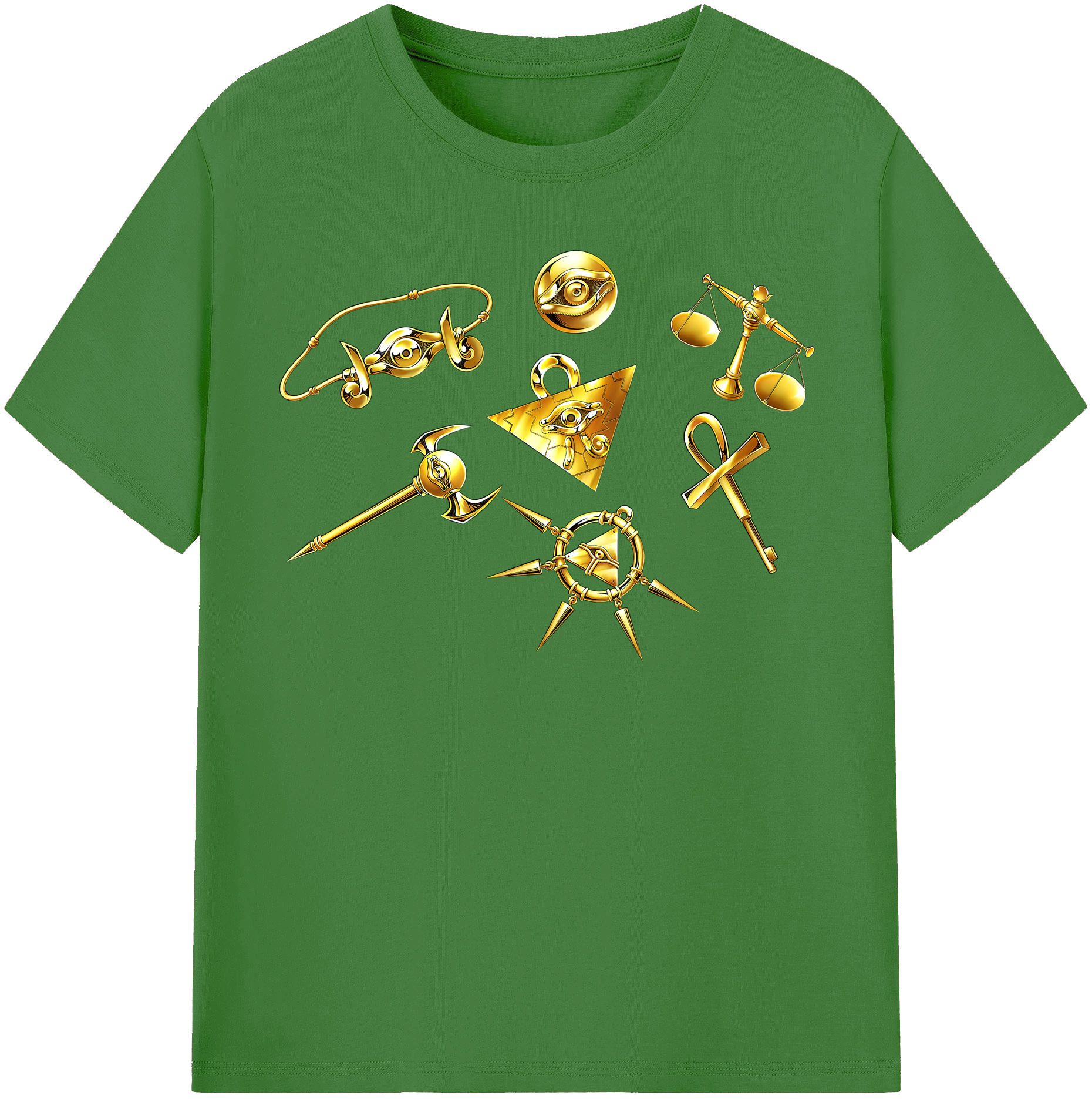 （画像用） 遊☆戯☆王 Yu-Gi-Oh! レディースカジュアルプリントTシャツ（綿100％）